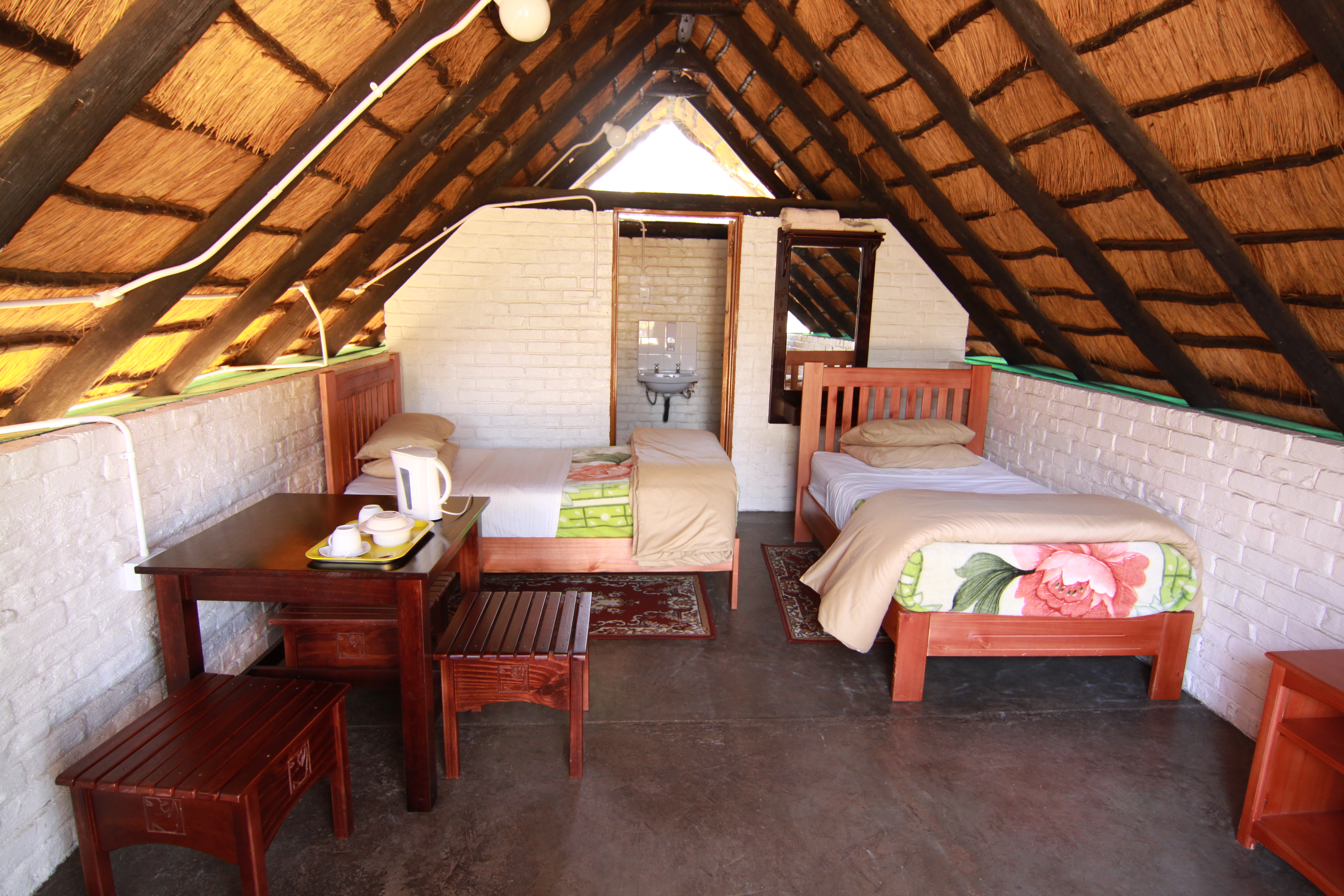 khama rhino sanctuary chalets