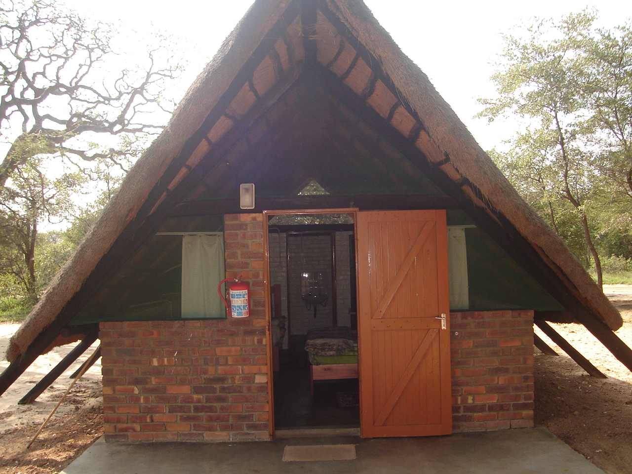 khama rhino sanctuary chalets