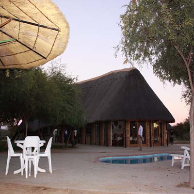 khama rhino sanctuary resturant