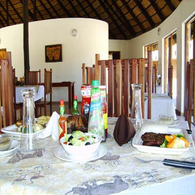 khama rhino sanctuary resturant