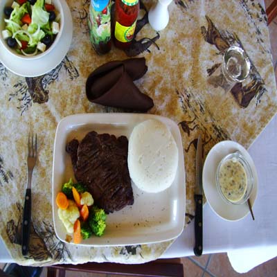 khama rhino sanctuary resturant